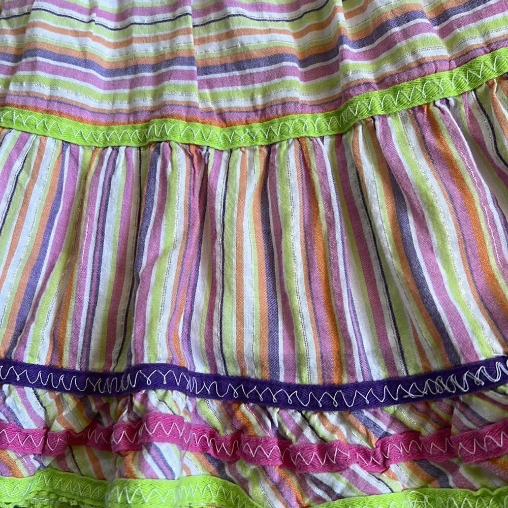 Children’s Place Baby Girl 24mo Colorful Sundress Pink Purple Lime - Picture 5 of 10
